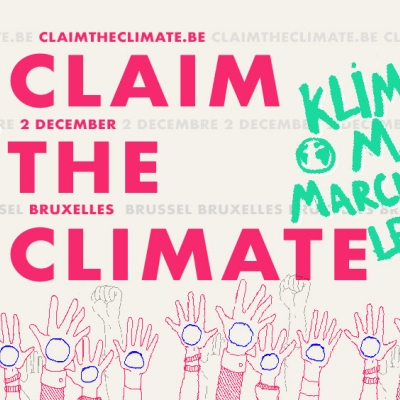 Claim the Climate - Départ de Gembloux à vélo